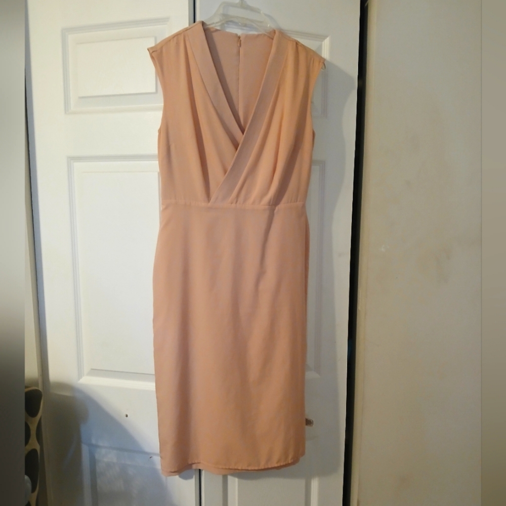 Ann Taylor  dress size 8 soft pink